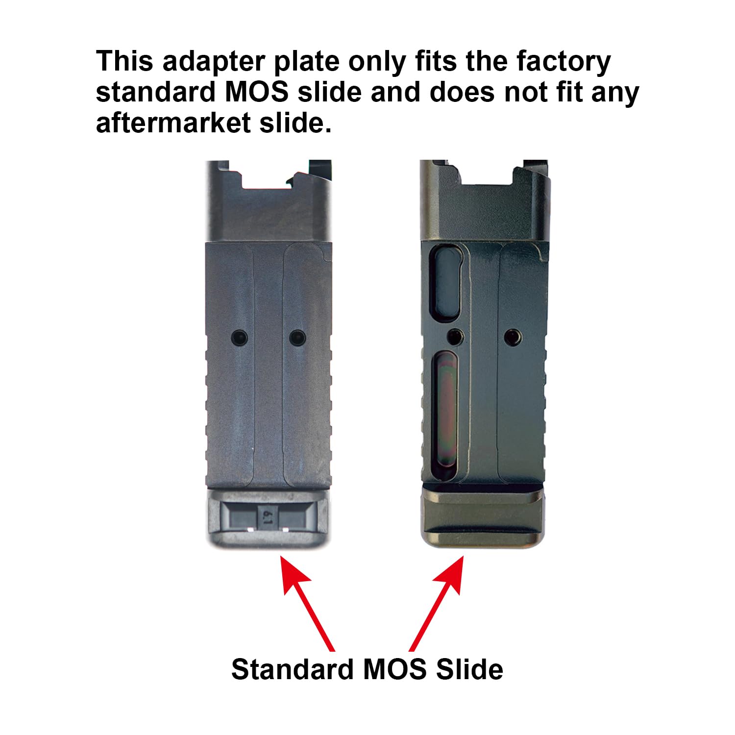 Amazon.com: DPP Titanium Mount/Adapter Plate Compatible with Glock